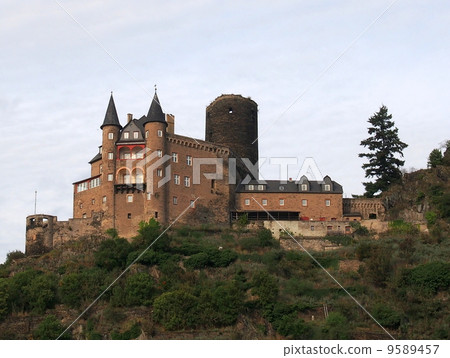 World Heritage Germany Rhine Valley Midstream Top Neko Castle 9589457