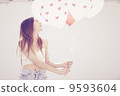 A portrait of a beautiful asian woman. 9593604