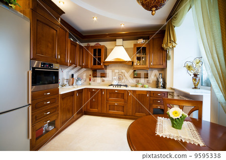 modern and beautiful kitchen 9595338