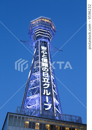Tsutenkaku Night view Tsutenkaku Night view 9596232