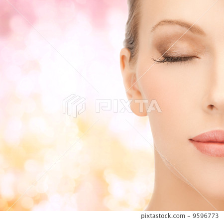 face of beautiful woman 9596773