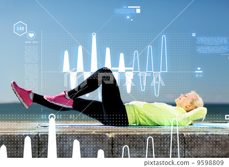 woman doing sports outdoors 9598809