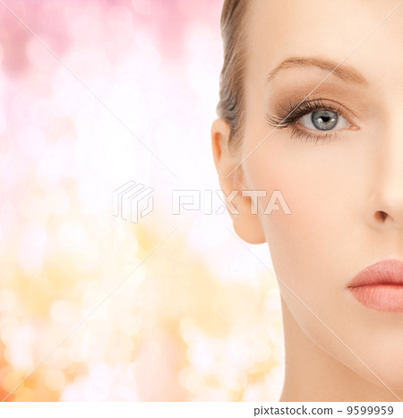 face of beautiful woman 9599959