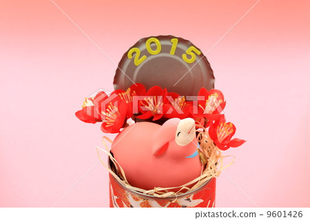 Year-end new year card 9601426