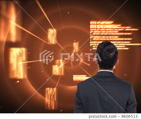 Composite image of dark haired asian businessman 9606513