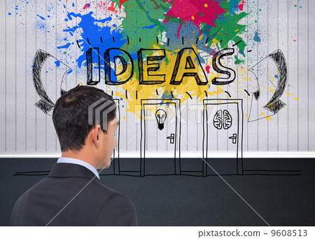 Composite image of asian businessman 9608513
