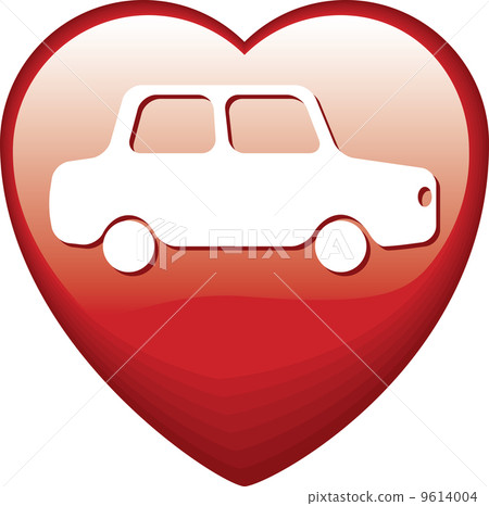 Heart Shape with car Heart Shape with car 9614004