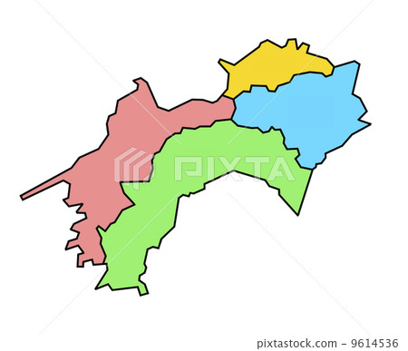 四國地圖 四國地圖 9614536