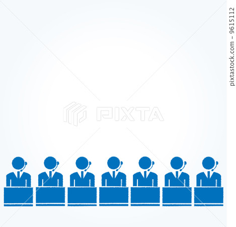 Operator multiple - Stock Illustration [9615112] - PIXTA