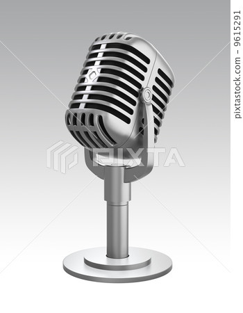 Desktop retro microphone 9615291