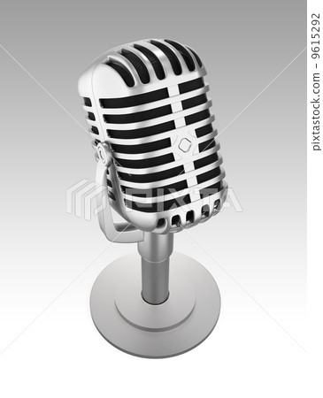 Desktop retro microphone 9615292
