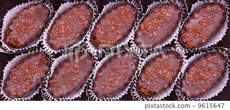 Delicious chocolate pralines 9615647