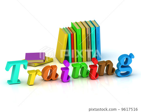 training 3d word colour bright letter training 3d word colour bright letter 9617516