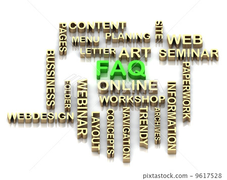 FAQ and cloud tags from keywords 9617528