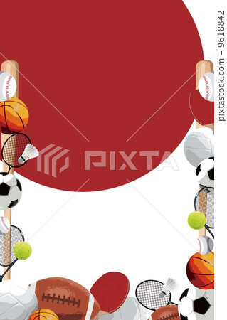 Sports image frame Sports image frame 9618842