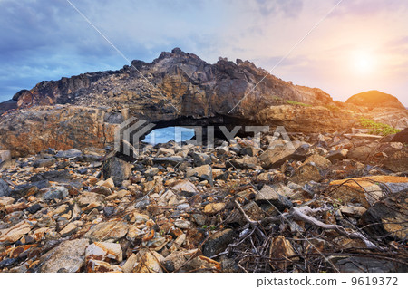 Crab hole, landmark in hongkong Shek O Hok Tsui D'Aguilar Penins 9619372
