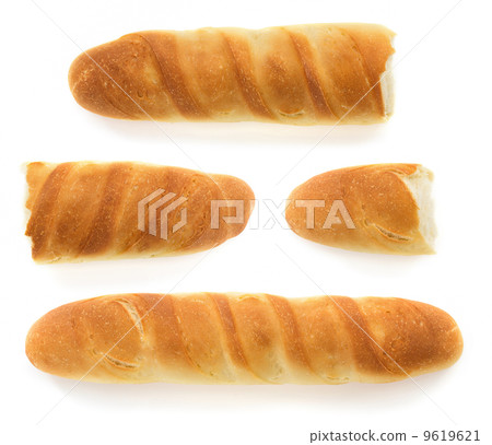 french bread on white french bread on white 9619621