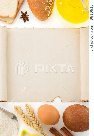 fresh bread on white fresh bread on white 9619623