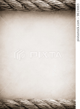 ropes on old vintage paper background ropes on old vintage paper background 9619863