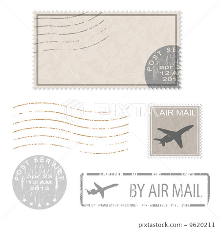 postal business icons postal business icons 9620211