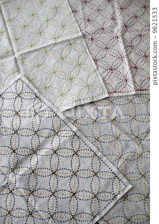 多彩刺子佈景泰藍圖案刺子 9621533