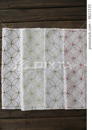 多彩刺子佈景泰藍圖案刺子 9621535