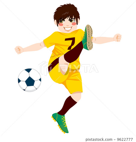 Soccer Player Shooting Soccer Player Shooting 9622777