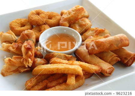 mixed fried appetizers mixed fried appetizers 9623216