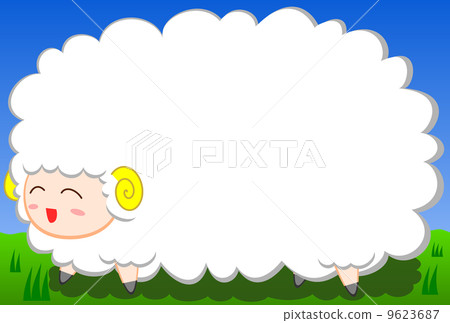 Paper postcard material for New Year's cards etc. For material year 9623687