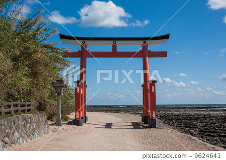 Qingdao Jingu Shrine Approach Torii 9624641