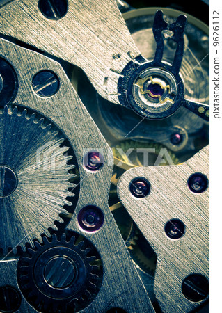 Macro Mechanical Gear Background 9626112