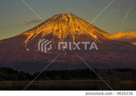 富士山在日落時 富士山在日落時 9626236
