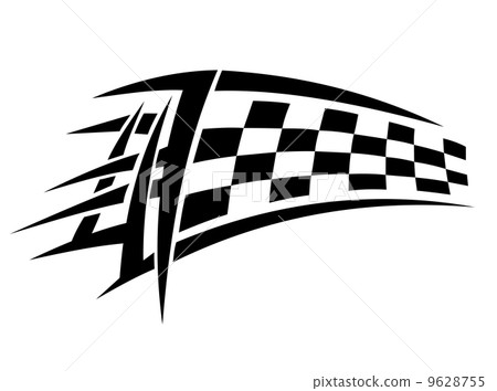 Racing tribal tattoo 9628755