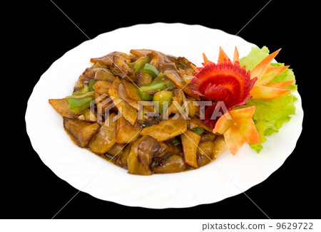 Chinese food. Cabbage salad, clipping path. Chinese food. Cabbage salad, clipping path. 9629722