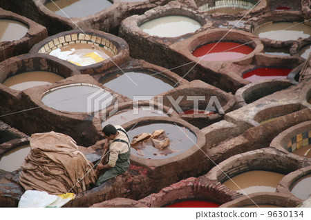 Tannelli in Old Town of Fez in Morocco 9630134