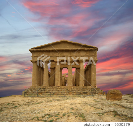 Ancient Greek temple of Concordia (V-VI century BC) Ancient Greek temple of Concordia (V-VI century BC) 9630379