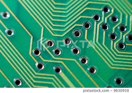 printed circuit board, macro 9630938