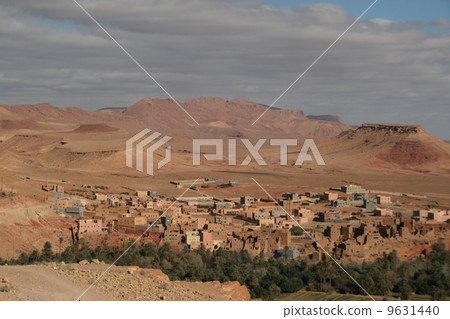 View from the Kasbah Road in Morocco 9631440