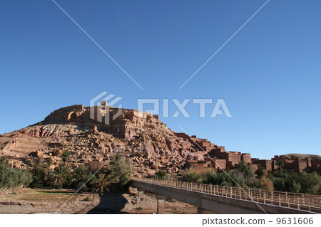 摩洛哥的Ait Ben Haddou 摩洛哥的Ait Ben Haddou 9631606