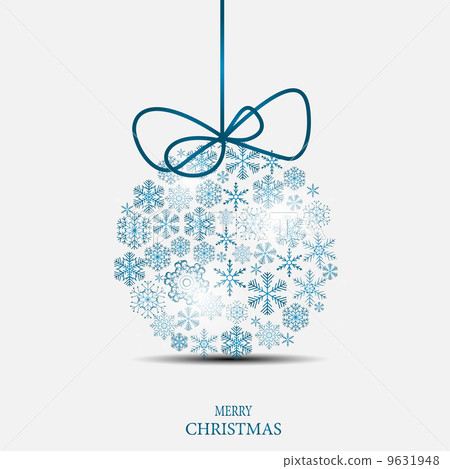 Christmas snowflakes background vector illustration Christmas snowflakes background vector illustration 9631948