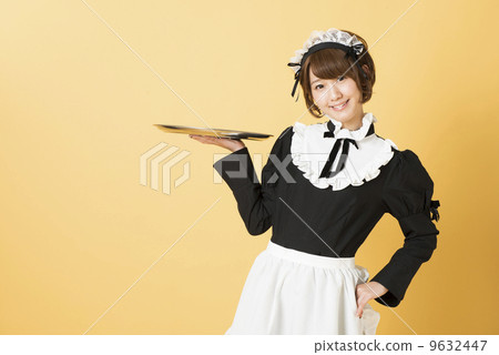Maid with tray 9632447