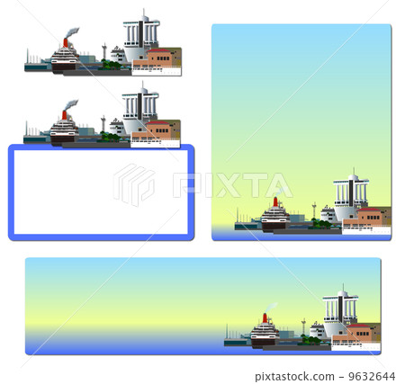 Port frame - Stock Illustration [9632644] - PIXTA