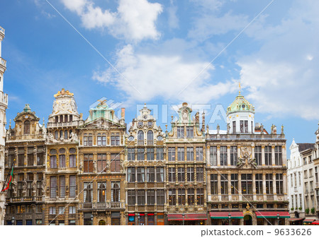 Guildhalls facades, Brussels Guildhalls facades, Brussels 9633626