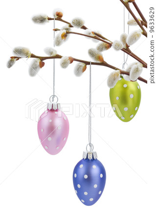 Hanging easter eggs Hanging easter eggs 9633629