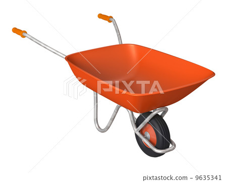 Red wheelbarrow 9635341