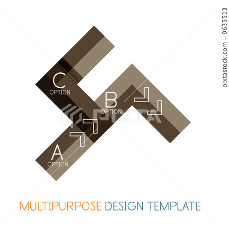 Business stripes presentation design template Business stripes presentation design template 9635513