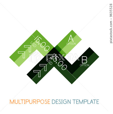 Business stripes presentation design template Business stripes presentation design template 9635528