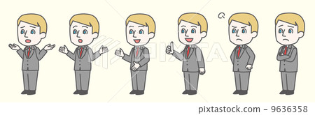 vector, vectors, business man 9636358