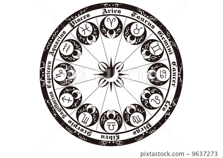 星座圈的圖像標記 9637273