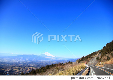 伊豆天際線富士山 9637361